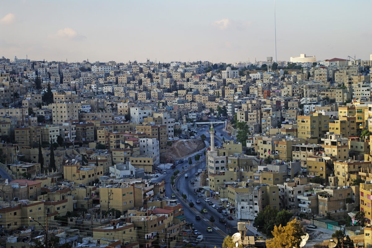 Routenstopp Amman in Jordanien