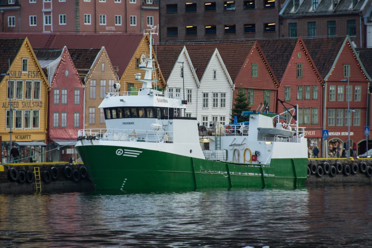 Routenstopp Bergen in Norwegen