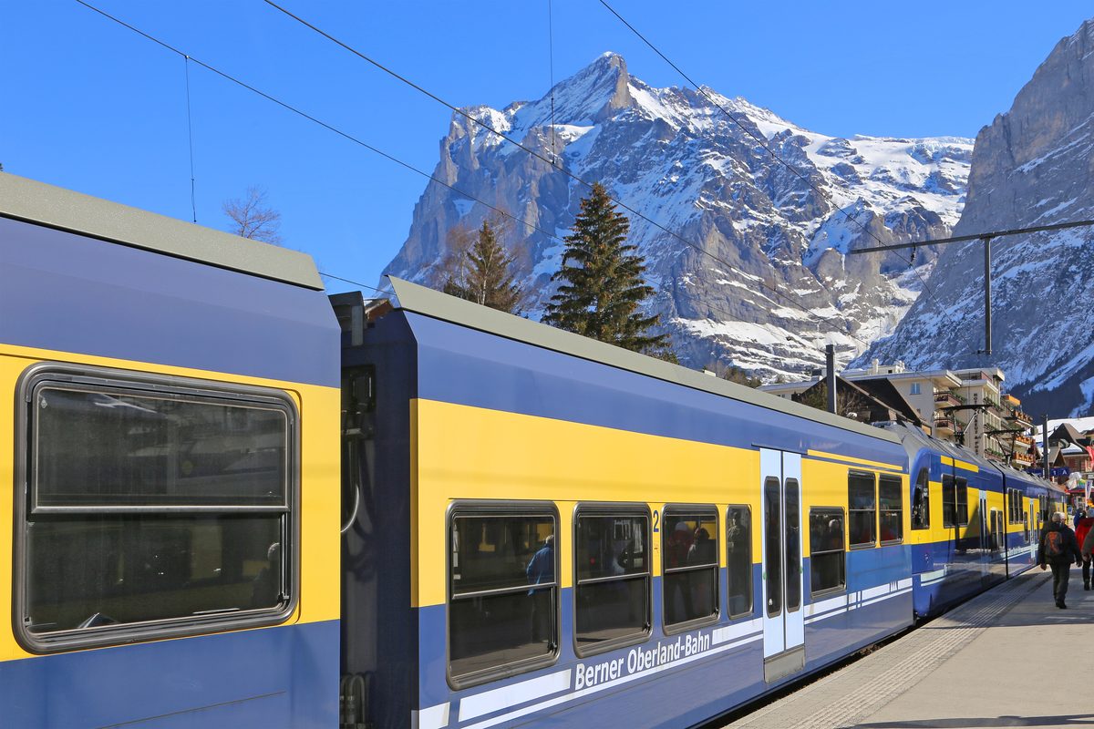 Routenstopp Berner Oberland in Schweiz