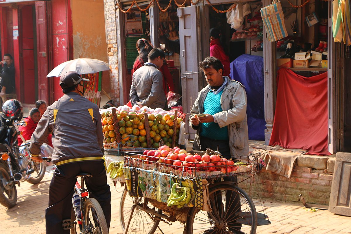 Routenstopp Bhaktapur in Nepal