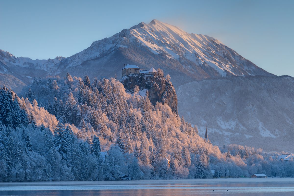 Routenstopp Bled in Slowenien