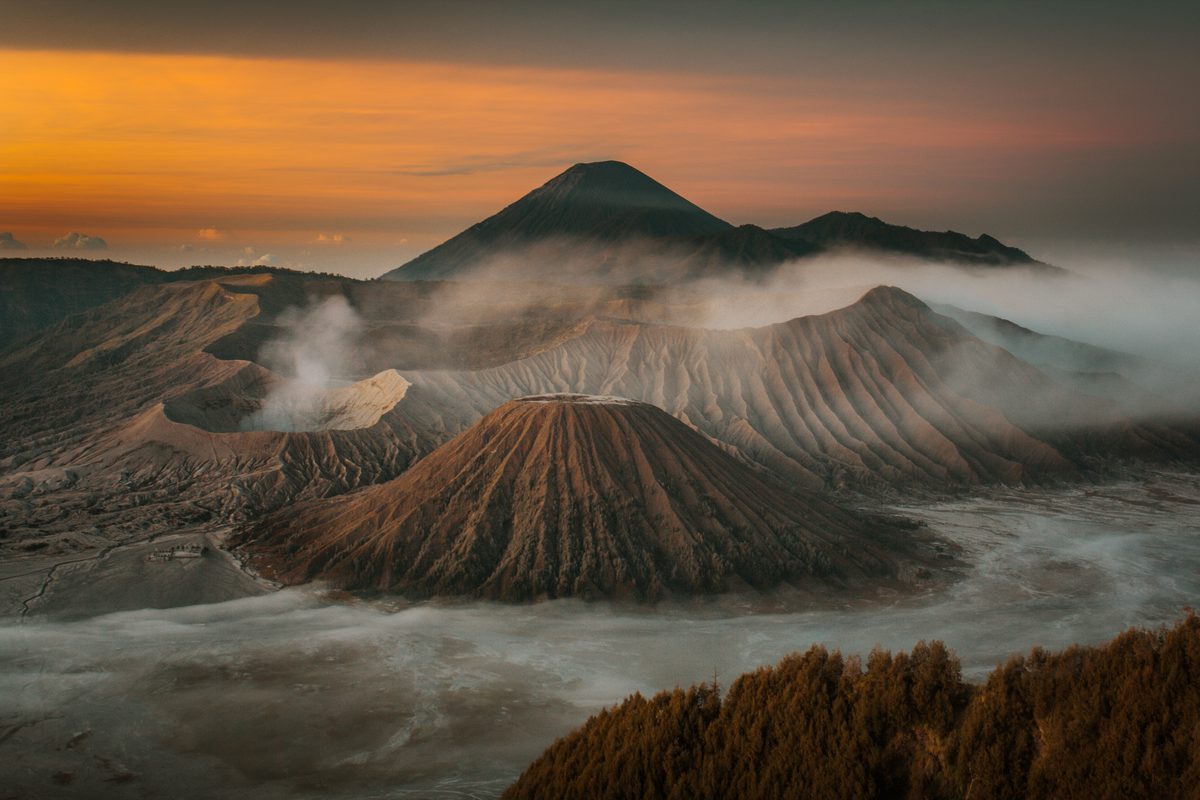 Routenstopp Bromo-Tengger-Semeru in Indonesien