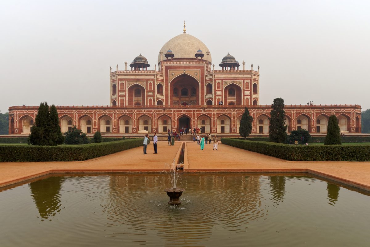 Routenstopp Delhi in Indien