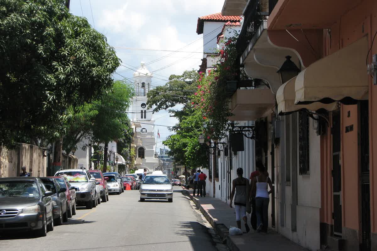 Koloniale Gassen der Zona Colonial in Santo Domingo