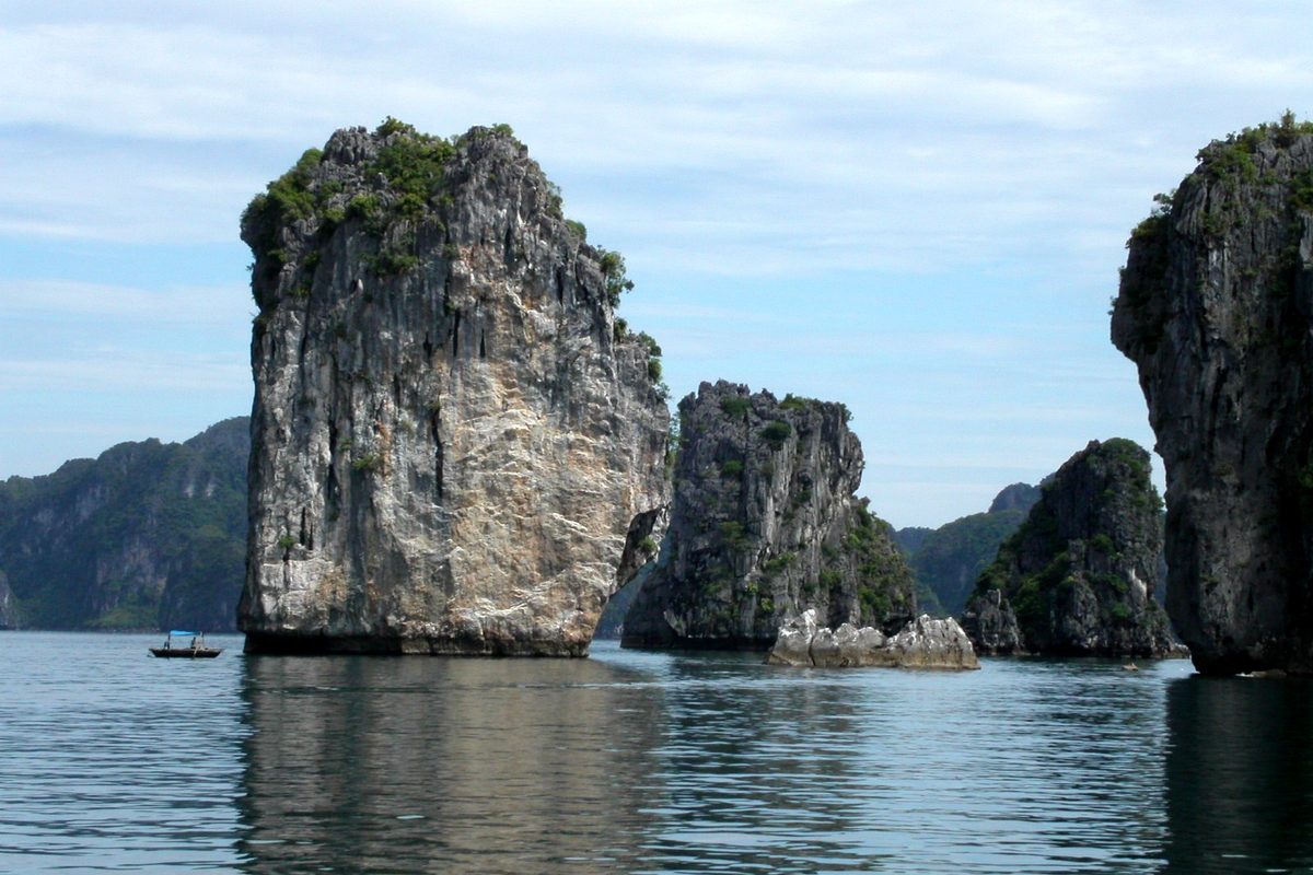 Routenstopp Halong-Bucht / Lan Ha in Vietnam