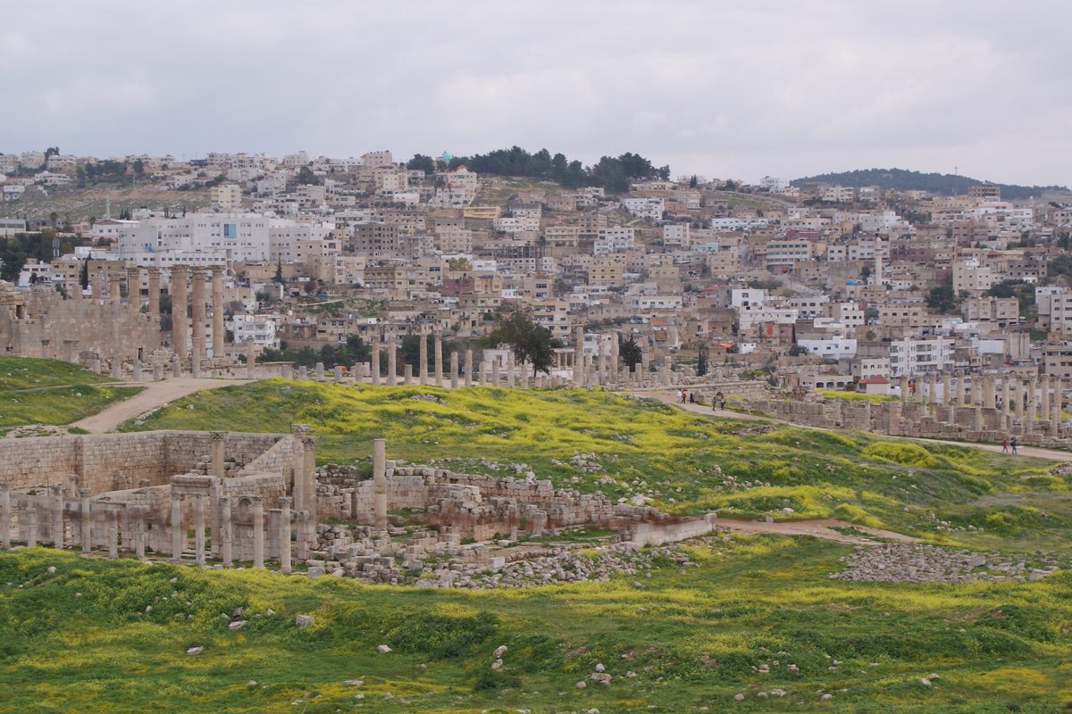 Routenstopp Jerash in Jordanien