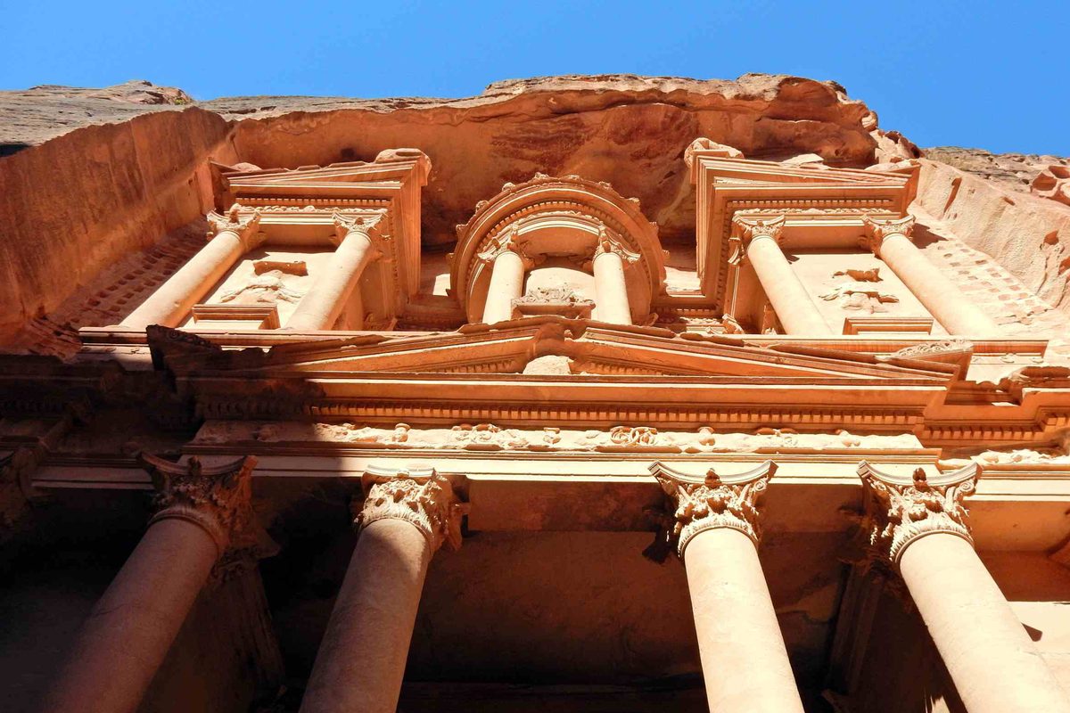 Routenstopp Petra in Jordanien