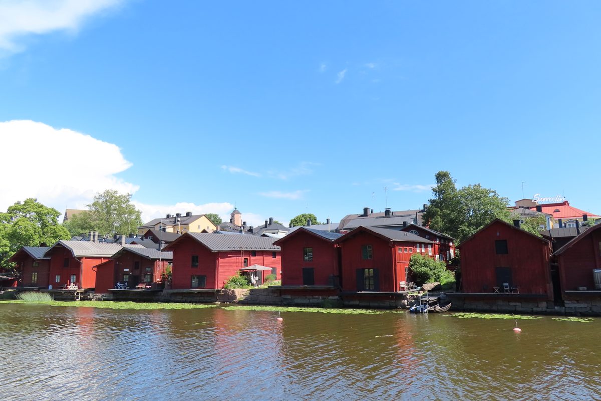 Routenstopp Porvoo in Finnland