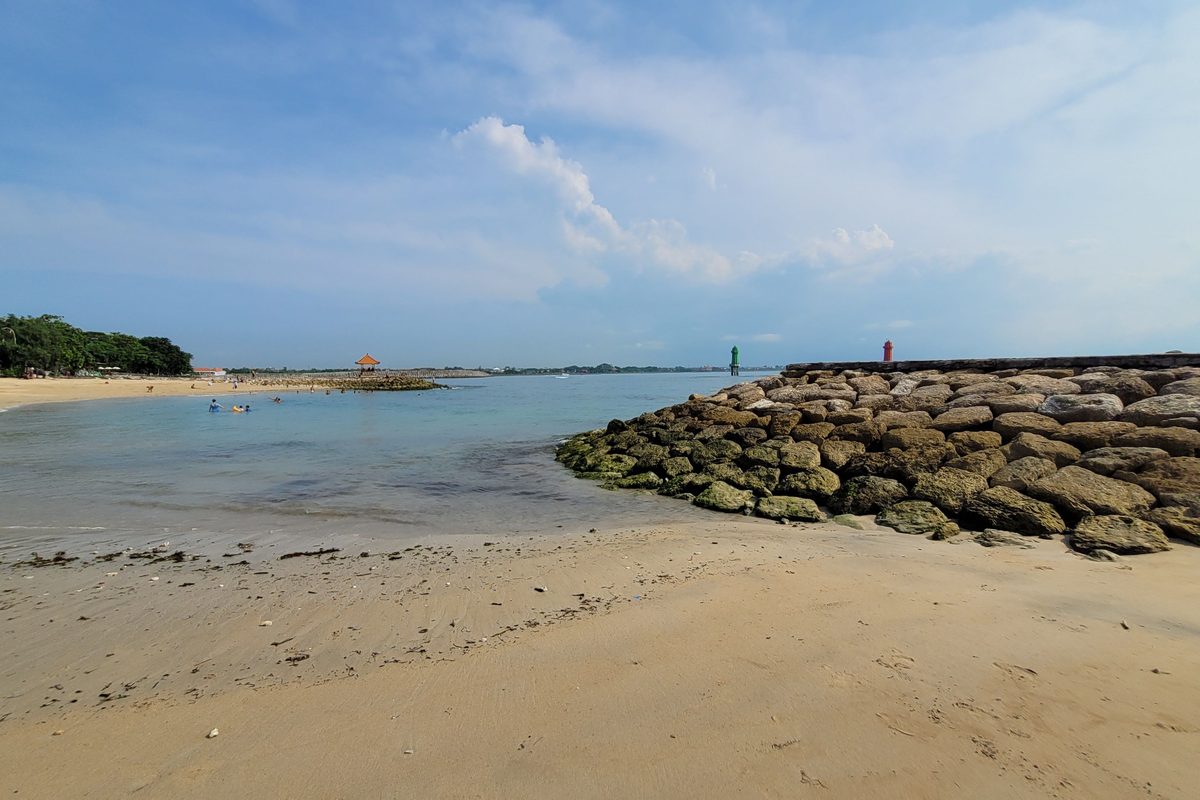 Routenstopp Sanur in Indonesien