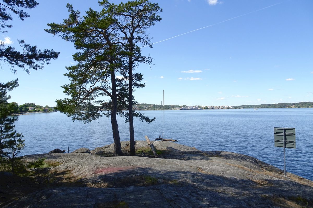 Routenstopp Schären in Schweden