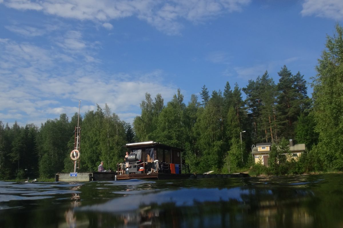 Routenstopp Seenplatte (Savonlinna) in Finnland
