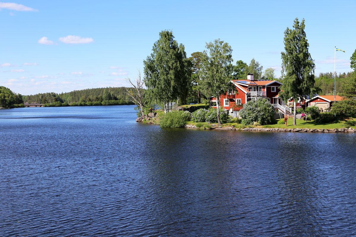 Routenstopp Smaland in Schweden