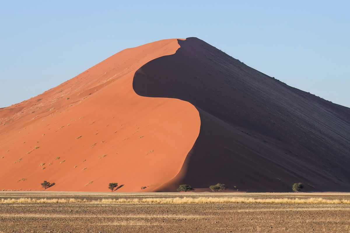 Routenstopp Sossusvlei in Namibia