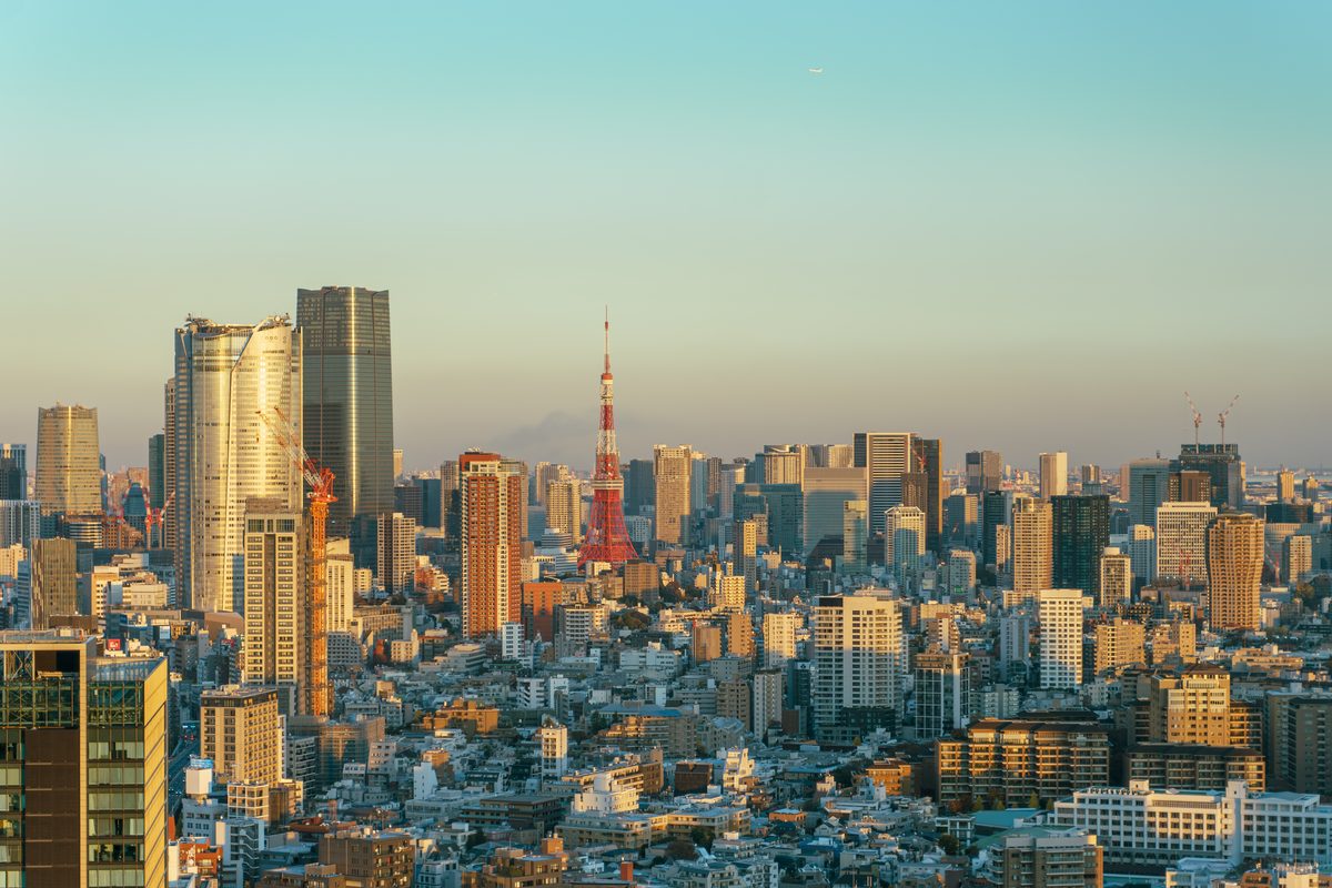 Routenstopp Tokyo in Japan