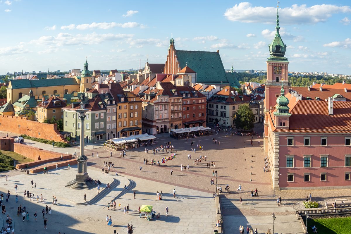 Routenstopp Warschau in Polen