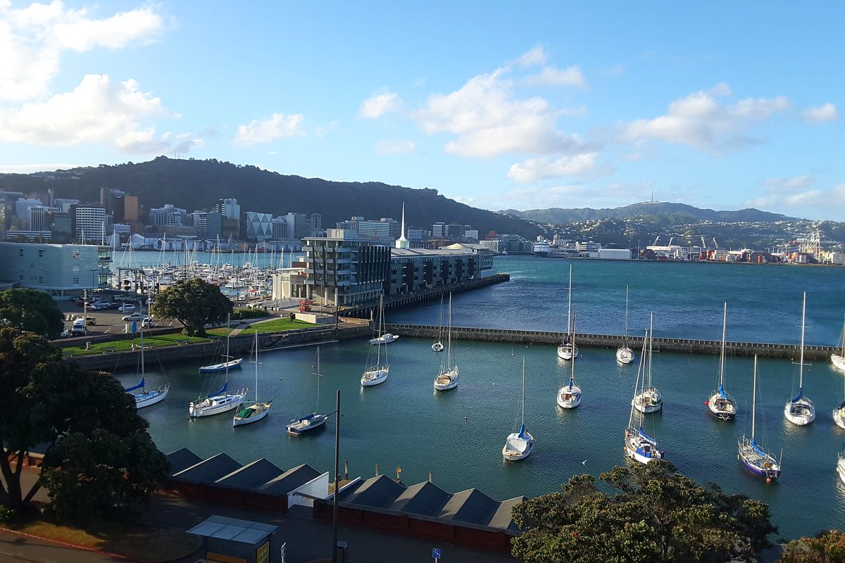 Routenstopp Wellington in Neuseeland